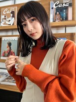 【池袋・ミディアム】ゆるふわモテミディアムスタイル☆