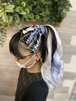 ロカット サロン(Roquat Salon)&nbsp;コーンロウダンスアレンジ【ヘアセット/立川/立川南/浴衣/袴】