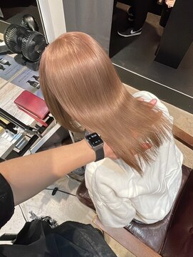 ロイス 神宮前(ROIS) 透明感ベージュカラー/ダブルカラー/ケアブリーチ[表参道駅]