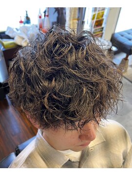 グルーミング&ヘアサロン スカイ(Grooming&hair salon SKY) ストックホルムの湖の水面の如き穏やかパーマネント