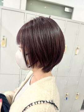 モア 下通店(MORE) モーヴブラウンの大人艶カラー