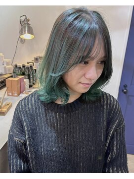 アーブル ヘアーアンドメイク(ARBRE) ダブルカラーハイライトグラデーション髪質改善トリートメント