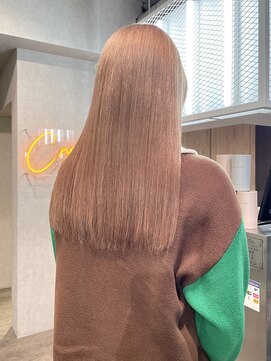 ゼスト クレス(ZEST Cres) 【立川CRES三木】柔らかくて暖かいベージュでモテヘアー☆