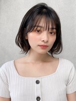 エトラ 渋谷店(etora)&nbsp;◎前髪アンブレラカラーこなれミディ イメチェン ウェーブパーマ