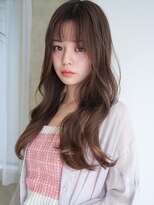 アンジェリカ 大和八木店(ANGELICA)&nbsp;重ためぱっつん×スプリングブラウン