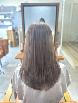 リンクス 東戸塚店(LINKS) ナチュラルストレートｘハイトーンカラー