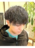 波巻きスパイラルパーマ