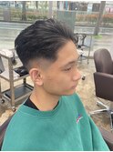 オールバックショート
