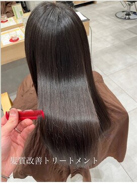 アース 若葉台店(EARTH) 【髪質改善2回目でさらに実感】 ツヤと手触りがレベルアップ！