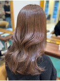 メルティカラー似合わせカットウェーブロングレイヤーカット