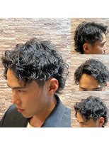ヘアモード キクチ 銀座店&nbsp;銀座 ツイストスパイラル ウルフ <理容室>メンズ