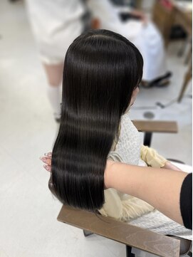 ハピネス 梅田茶屋町店(HAPPINESS) 韓国風/レイヤーカット/顔周り/顔まわり/髪質改善/ベージュ