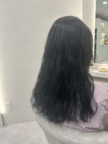 アイコニックナゴヤ(AIconic nagoya)&nbsp;ロング/ウェーブ/パーマスタイル/艶ブラック(by庄司)