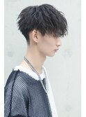 ツイスパハーフアップ