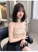 【福岡美容室/小山田】ボブミディアムレイヤー