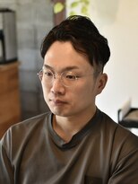 リム メンズヘア(LIM men's hair)&nbsp;艶感7:3風アップバング【メンズカット/倉敷/中島】