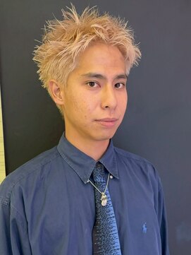 アッド バイ ケーツー(add by K-two) メンズカラー/ブリーチ/ショート/ハイトーン