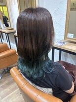 ビズヘアー マシェリ(bisou hair macherie)&nbsp;グラデーションカラー×レイヤーカット