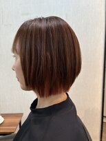 シーズ(sees) シルクストレート×髪質改善カラー×グラボブ