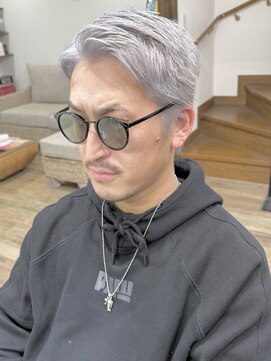 リア(Li'a) 【青木陽典】シルバー/ホワイトシルバー/グレー/ブリーチ