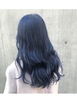 ヘアサロン ガリカ 表参道(hair salon Gallica) 韓国風☆ネイビーブルー☆