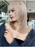 【MINX】似合わせフェミニンロングレイヤー_銀座/髪質改善