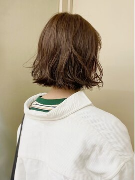 パークレーン アイス イヴェン(park lane ICI yeven) ブラウンカラーオリーブブラウン秋カラー/akane