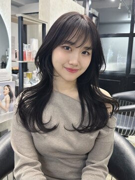 エトラ 渋谷店(etora) ◎小顔ヘア レイヤーカットワンホンヘア韓国ヘア