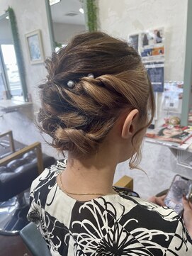 アドナインス(Add9) お祭りアレンジ ヘアアレンジ