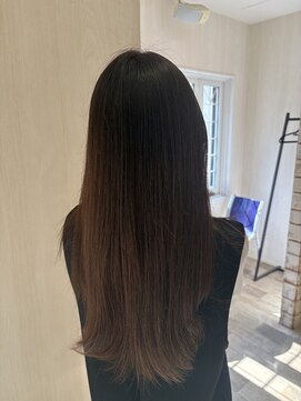 ヘアーカラーカフェ 豊中店(HAIR COLOR CAFE) ブラウンロング