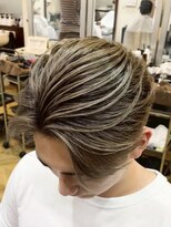 レボルトヘアー(R EVOLUT hair) MEN’S HAIR/波巻きツイストスパイラル/リバースセンターパート