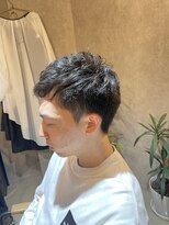 トニコ(toniko)&nbsp;ピンパーマ×ツーブロック××刈り上げ×ベリーショート