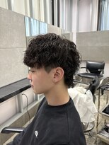 サンズ 梅田 中崎町(SUNS) 【梅田】マッシュショートウルフツイストスパイラルパーマ