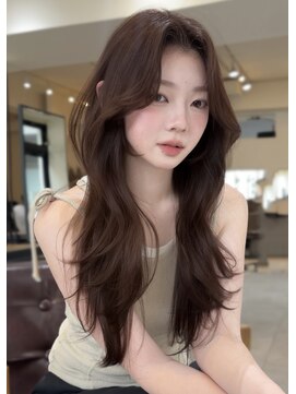 コート 青山(Cote) ロングレイヤー くびれヘア 韓国ヘア ヨシンモリ