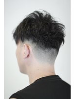 ノンスタイルノンコンセプト 美容室(Nostyle‐Noconcept)&nbsp;ショートツーブロックフェードデザイン