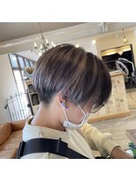 リシェ(reche) ハンサムショートの襟足刈り上げ