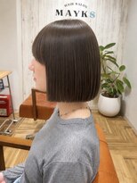 メイクス 町田(MAYKS) 透明感カラー×からっぱなしボブ