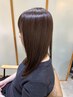 似合わせカット＋premium髪質改善ストレート　20,350円