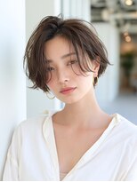 ビフィーノ リルネ(Bifino Rilune)&nbsp;艶ブラウンの大人ショートボブ（兵庫県 川西市）