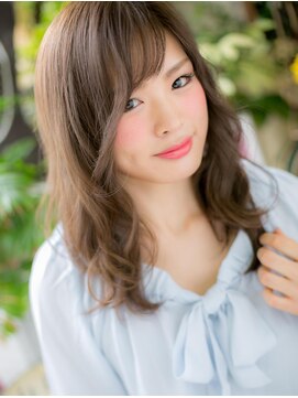 カバーヘア イヴ 戸頭店(COVER HAIR EVE) *COVER HAIR*斜めバングでふんわりリラクシー♪a