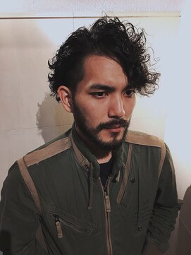 ヒロギンザ 銀座一丁目店(HIRO GINZA) ミディアムパーマ〈銀座〉〈理容室〉〈パーマ〉