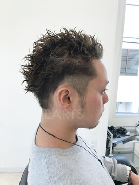 ヘアサロン ハーツ(hair salon HEARTS) ツーブロックツイストスタイル