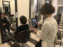 その日の仕上がりは【写真】でも残す事で、次回来店時もお客様と確認しながらスタイルを決められます☆