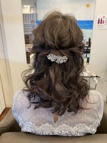 オルガ ヘアアンドメイク(Oluga hair&make)&nbsp;Aシルエットハーフアップ