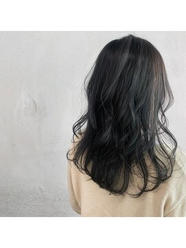 タグ(#tag) #透け感ブルージュ