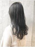 【SiSTA】田中濡れ髪オリーブアッシュアンニュイグレージュ