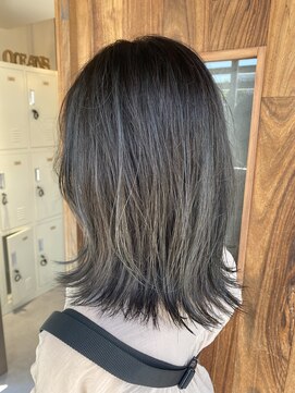 ハグ 横浜(HUG) *ハイライト×アッシュグレージュ*