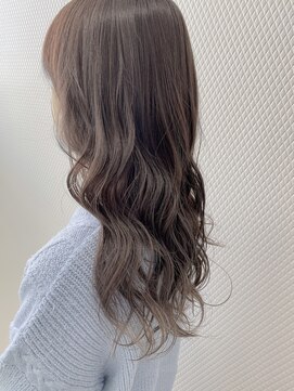 サロンドフィール 永山店(Salon de feel) #ロング#グラデーションカラー#ミルクティベージュ#ダブルカラー