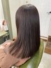 【美容液+白髪染め】似合わせカット+エイジングケアカラー+ハホニコTR ￥11550