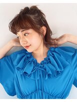キー(kii) ボブ/ハーフアップ/お団子/ヘアアレンジ/ピンアレンジ